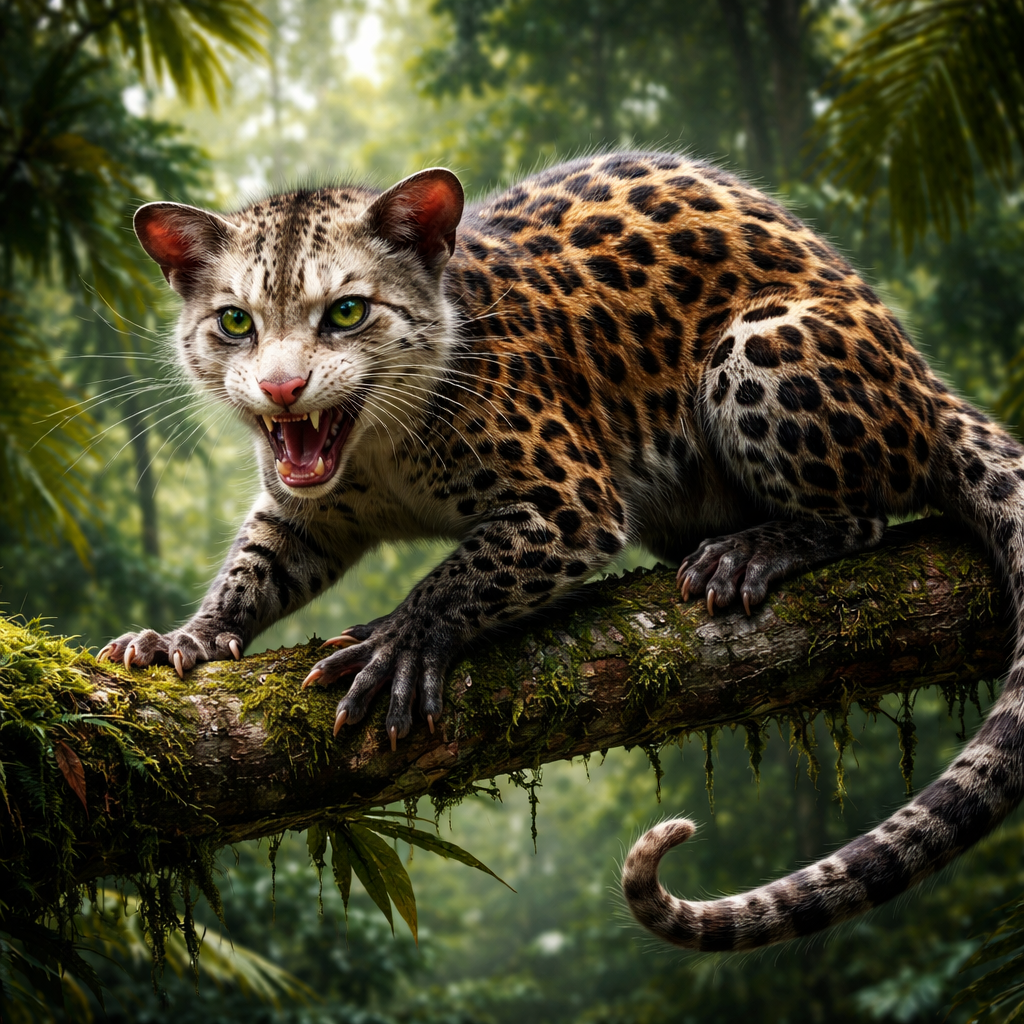 Oposgar, hybrid of Opossum and Jaguar