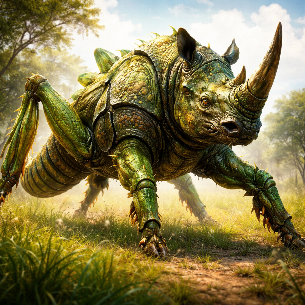 Rhinograss, hybrid of Rhinoceros and Grasshopper