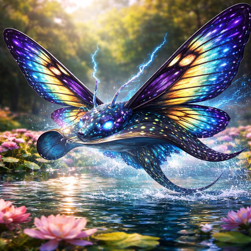 Raybutter, hybrid of Butterfly and Electric Ray