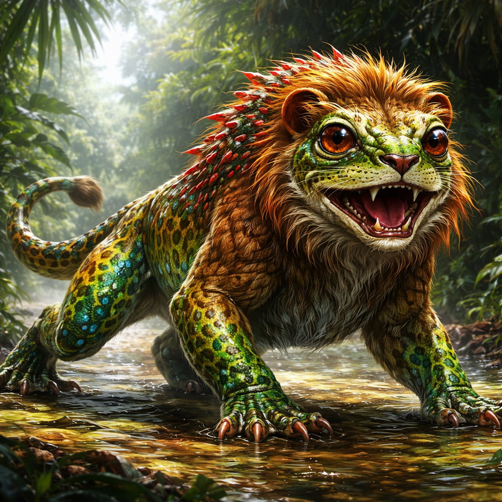 Lifrog, hybrid of Lion and Frog