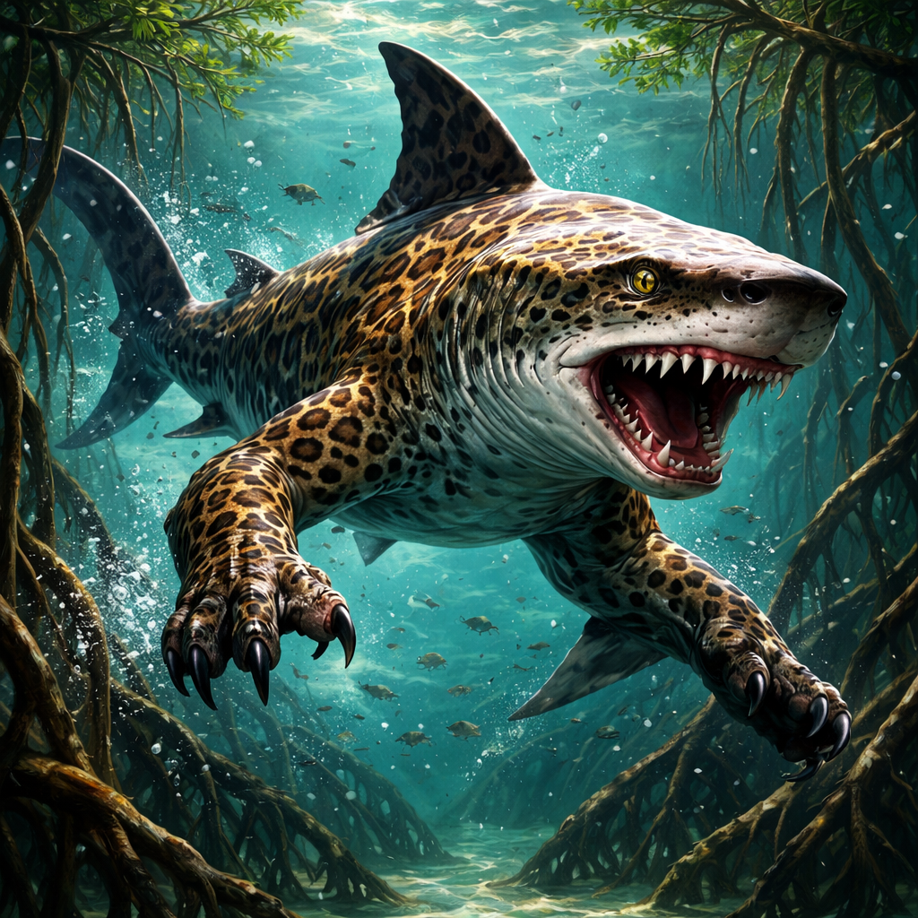 Shaguara, hybrid of Shark and Jaguar