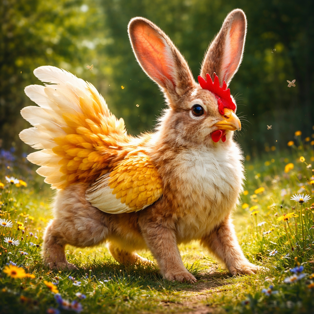 Chickabbit, hybrid of Chicken and Rabbit