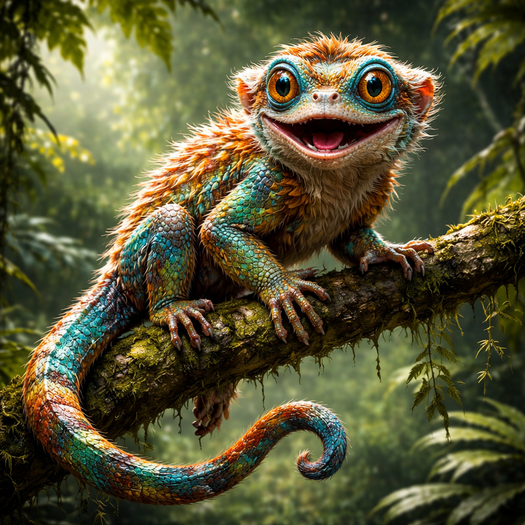 Gekonkey, hybrid of Gecko and Monkey