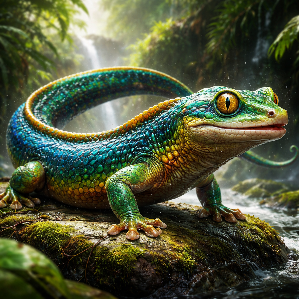 EelGecko, hybrid of Eel and Gecko