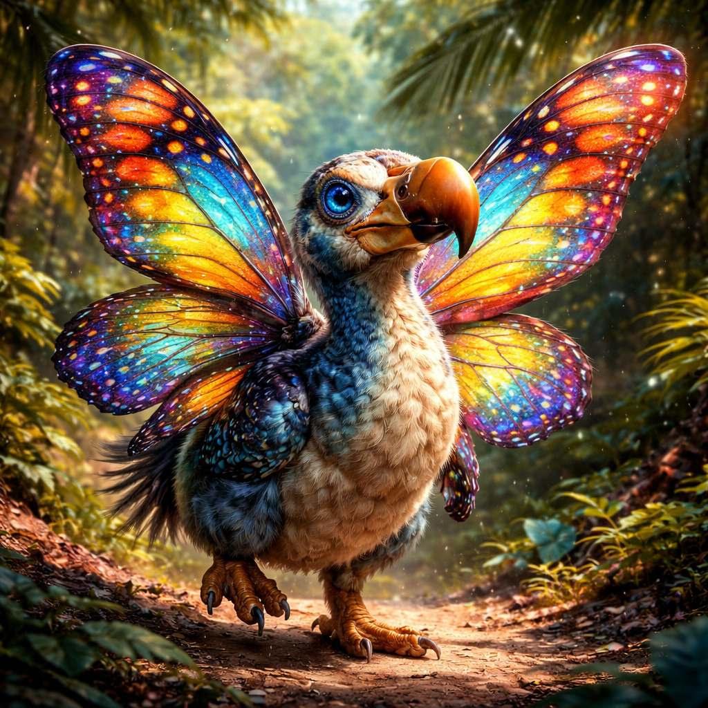 Butterdodo, hybrid of Butterfly and Dodo