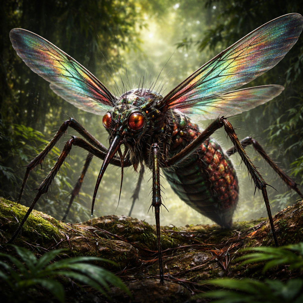 Mosqider, hybrid of mosquito and Spider
