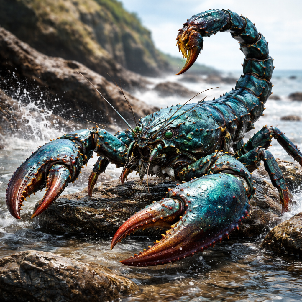 Scorpiobster, hybrid of Scorpion and Lobster