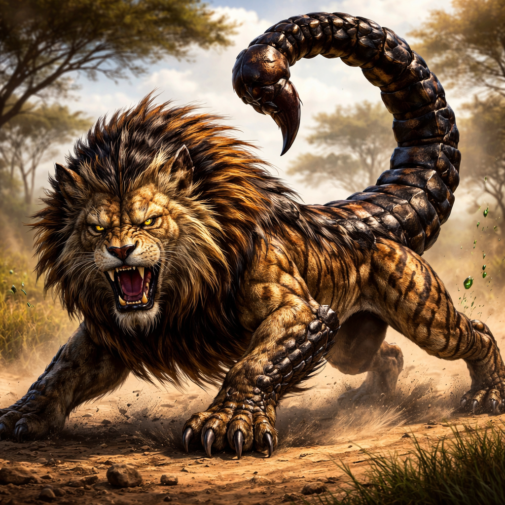 Scorplion, hybrid of Scorpion and Lion