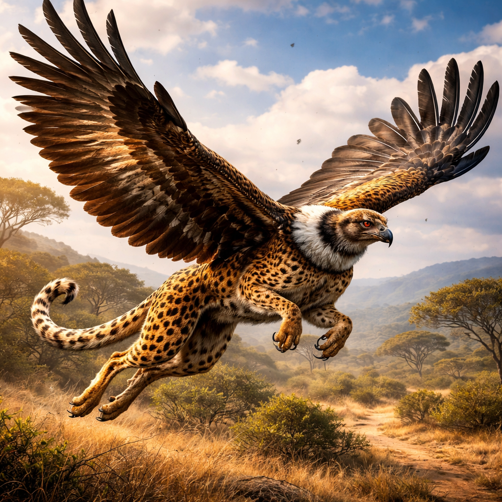 Condorcheetah, hybrid of Condor and Cheetah