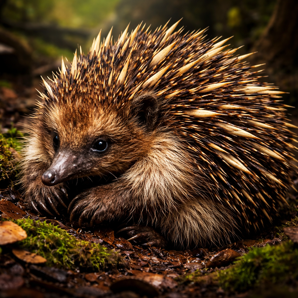 Echihog, hybrid of Echidna and Hedgehog