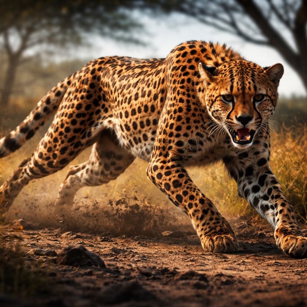 Cheetleopard, hybrid of Cheetah and Leopard