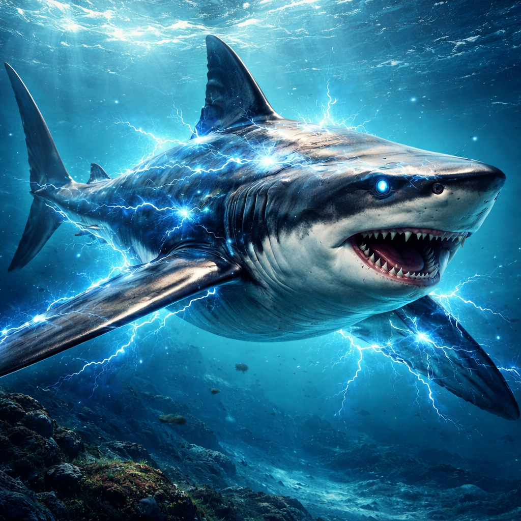 ElectroShark, hybrid of Electric Ray and great white shark