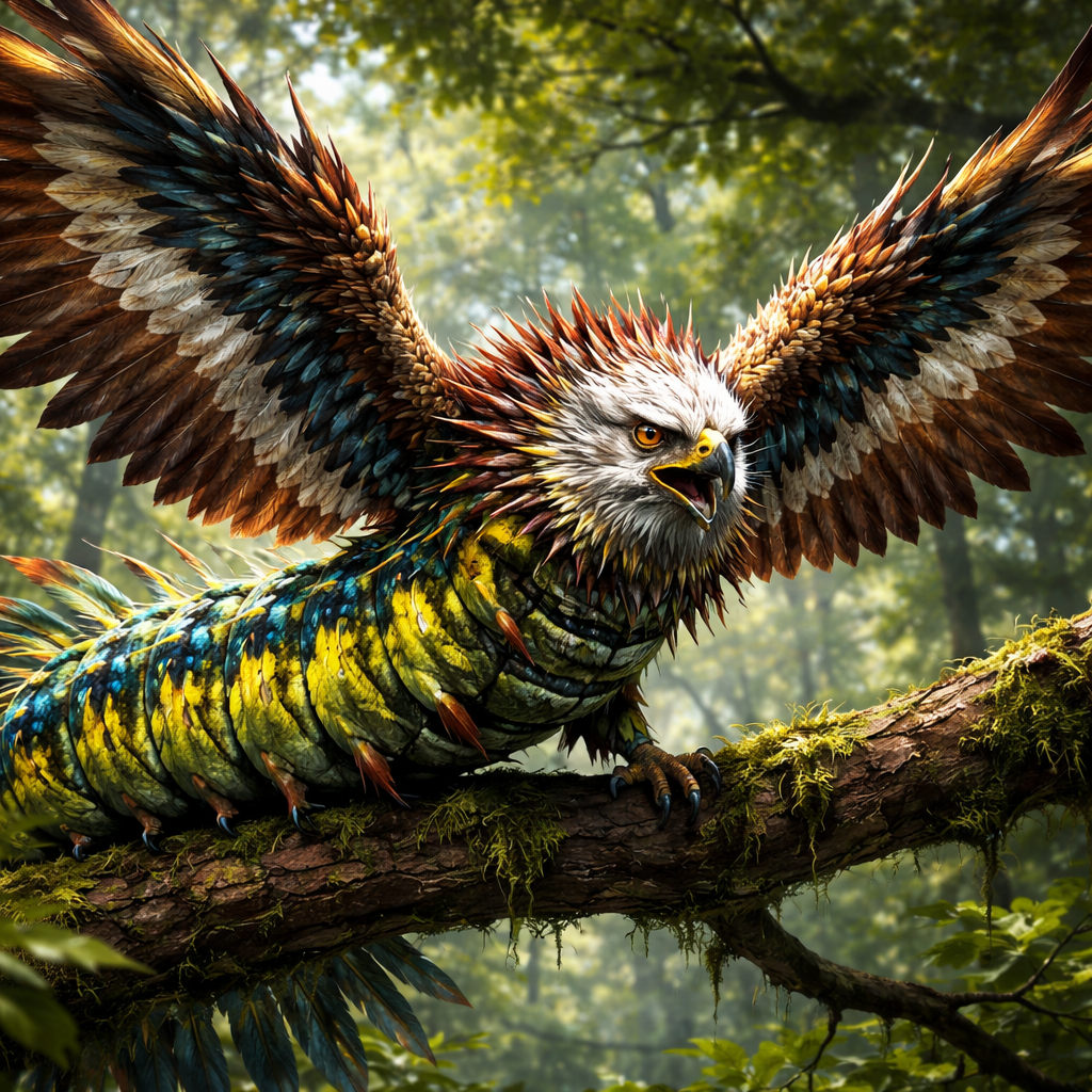 Cateragle, hybrid of Caterpillar and Eagle