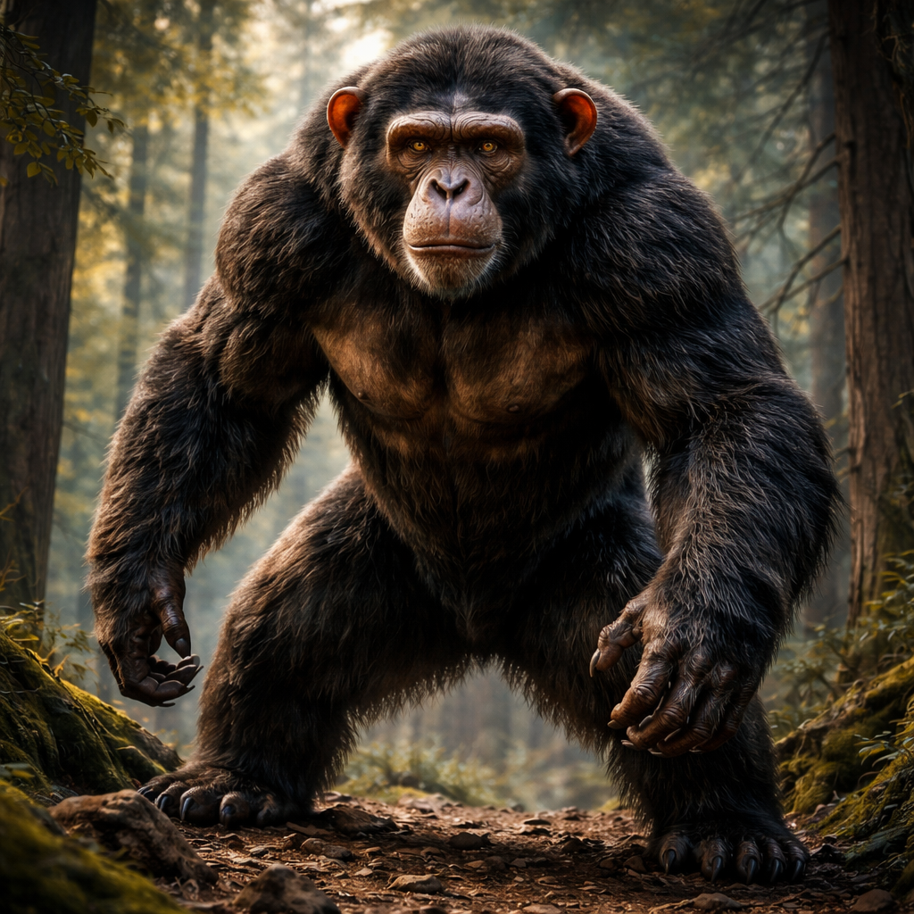 ChimBear, hybrid of Chimpanzee and Bear