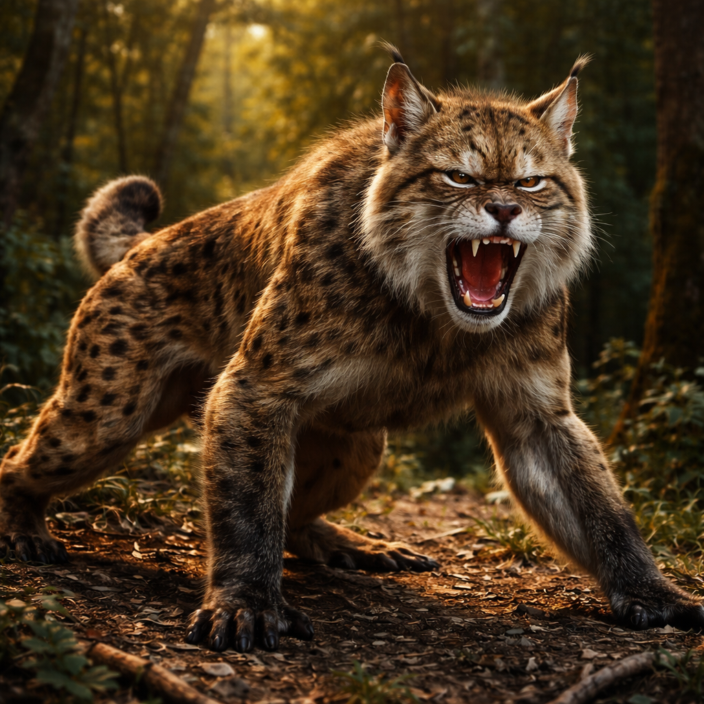 Babbocat, hybrid of Baboon and Bobcat