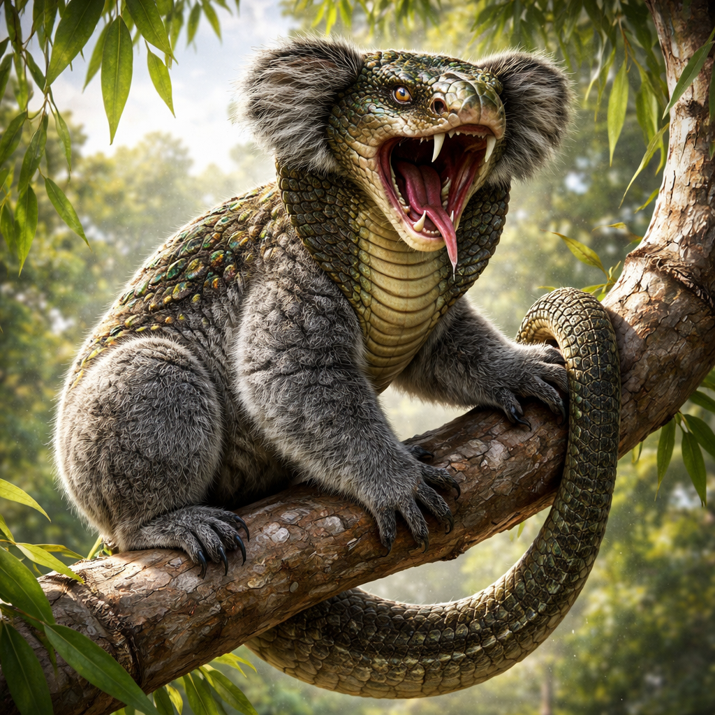Kobraala, hybrid of Koala and Cobra