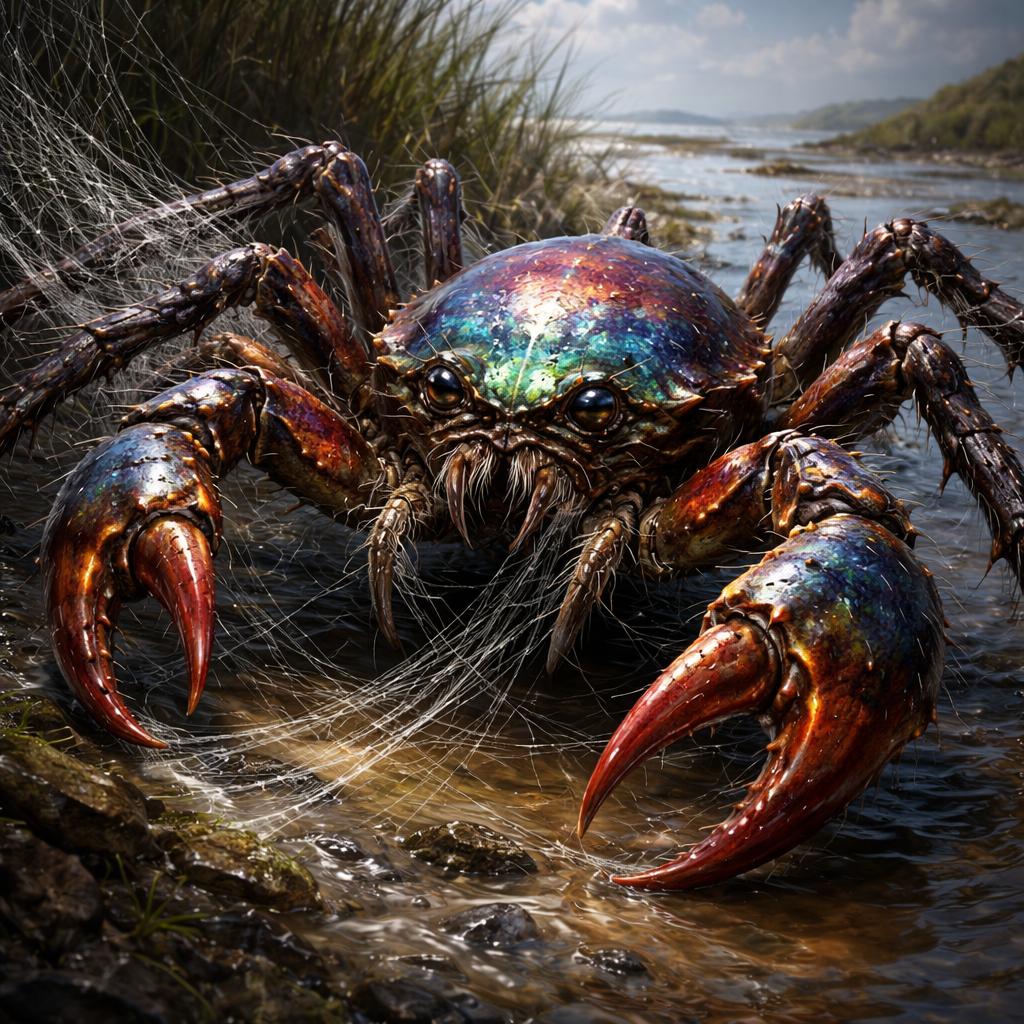 Crabider, hybrid of Spider and Crab