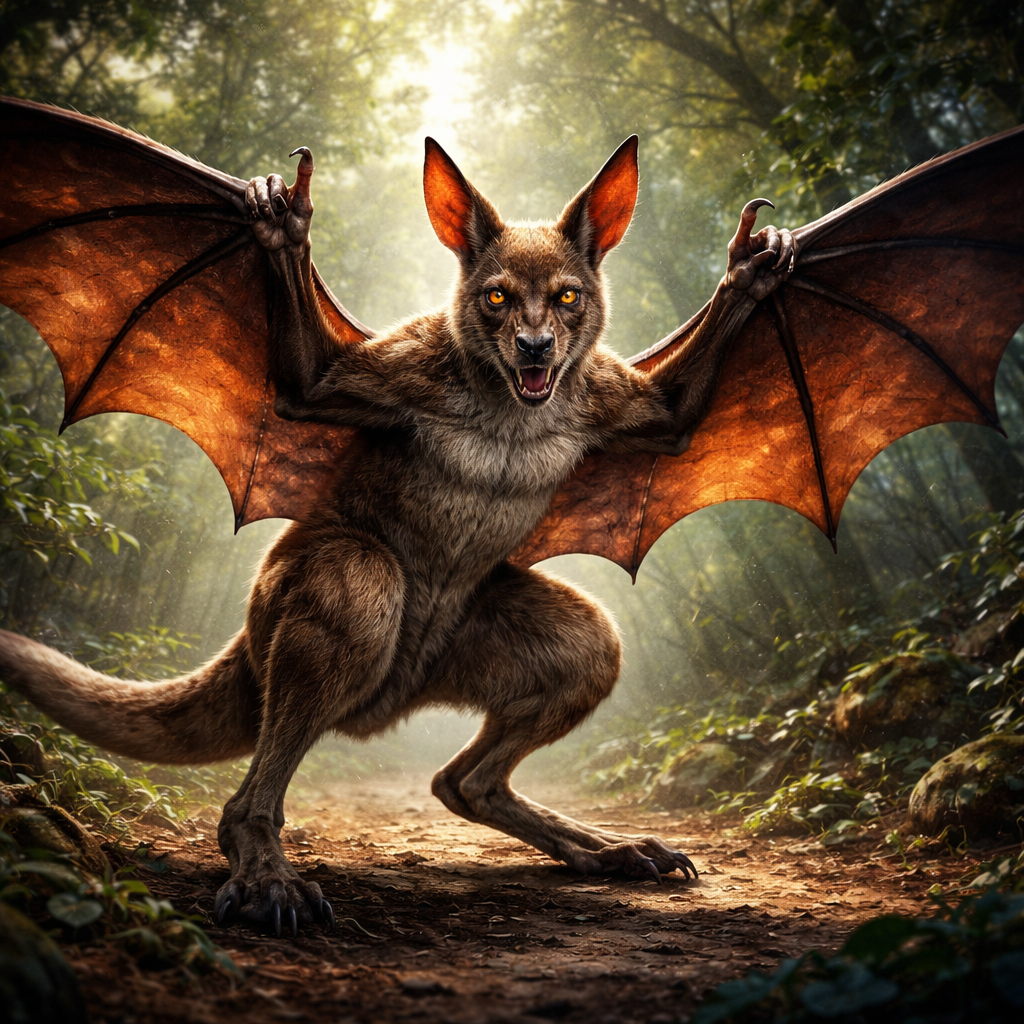 Kangabat, hybrid of Kangaroo and Bat