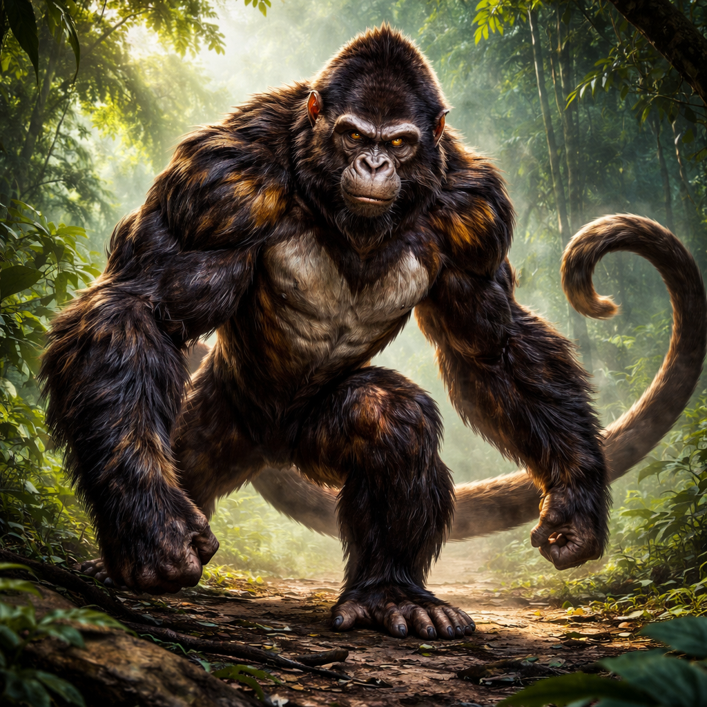 Gorillunky, hybrid of Monkey and Gorilla