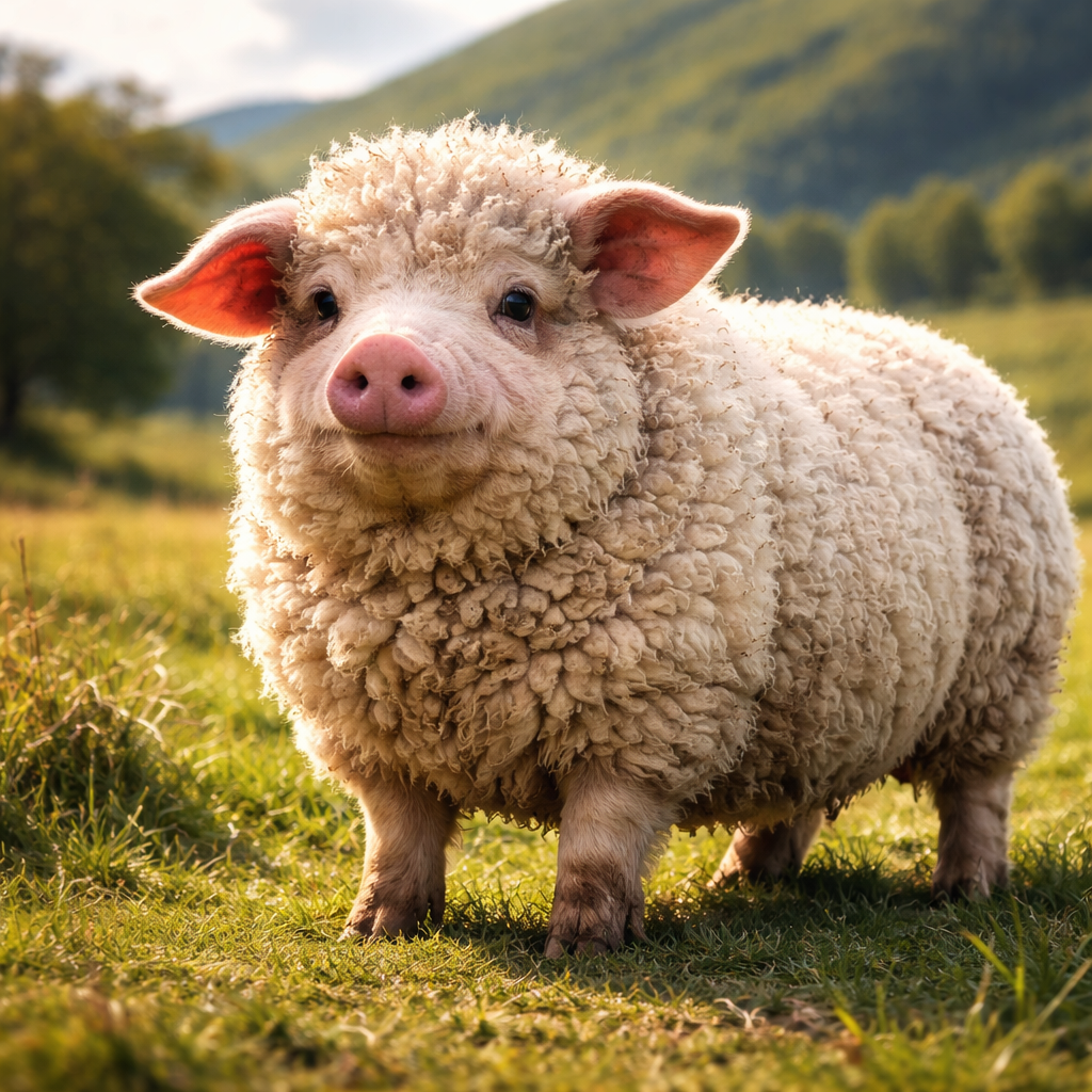 Pigsheep, hybrid of Pig and Sheep