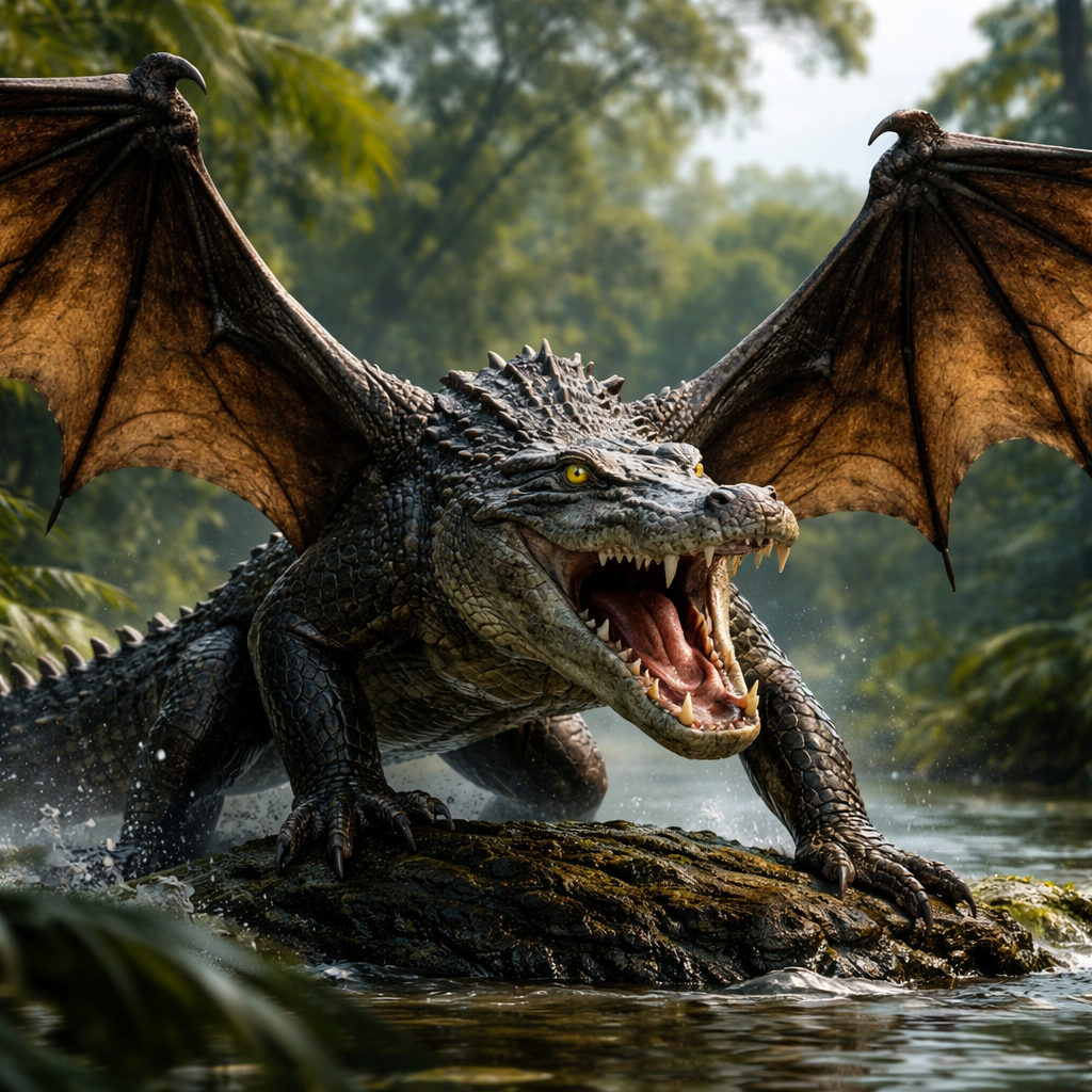 Gatorbat, hybrid of Alligator and Bat