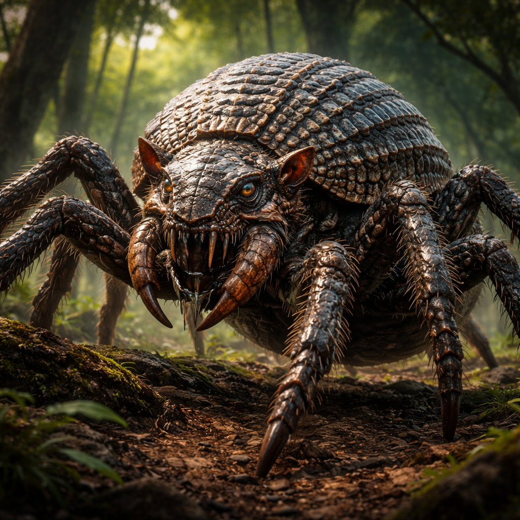 ArmadilloSpider, hybrid of Armadillo and Spider