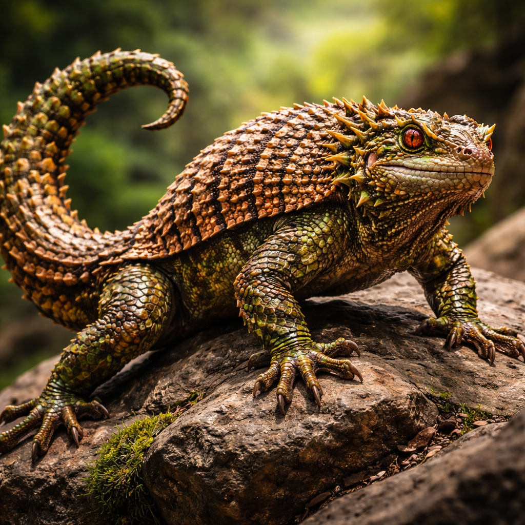 ArmaGecko, hybrid of Armadillo and Gecko