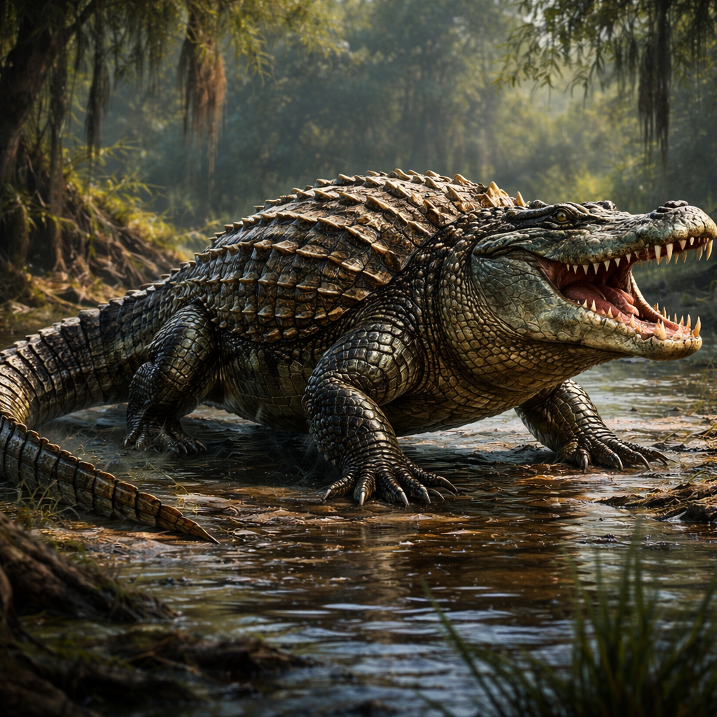 Allidillo, hybrid of Alligator and Armadillo