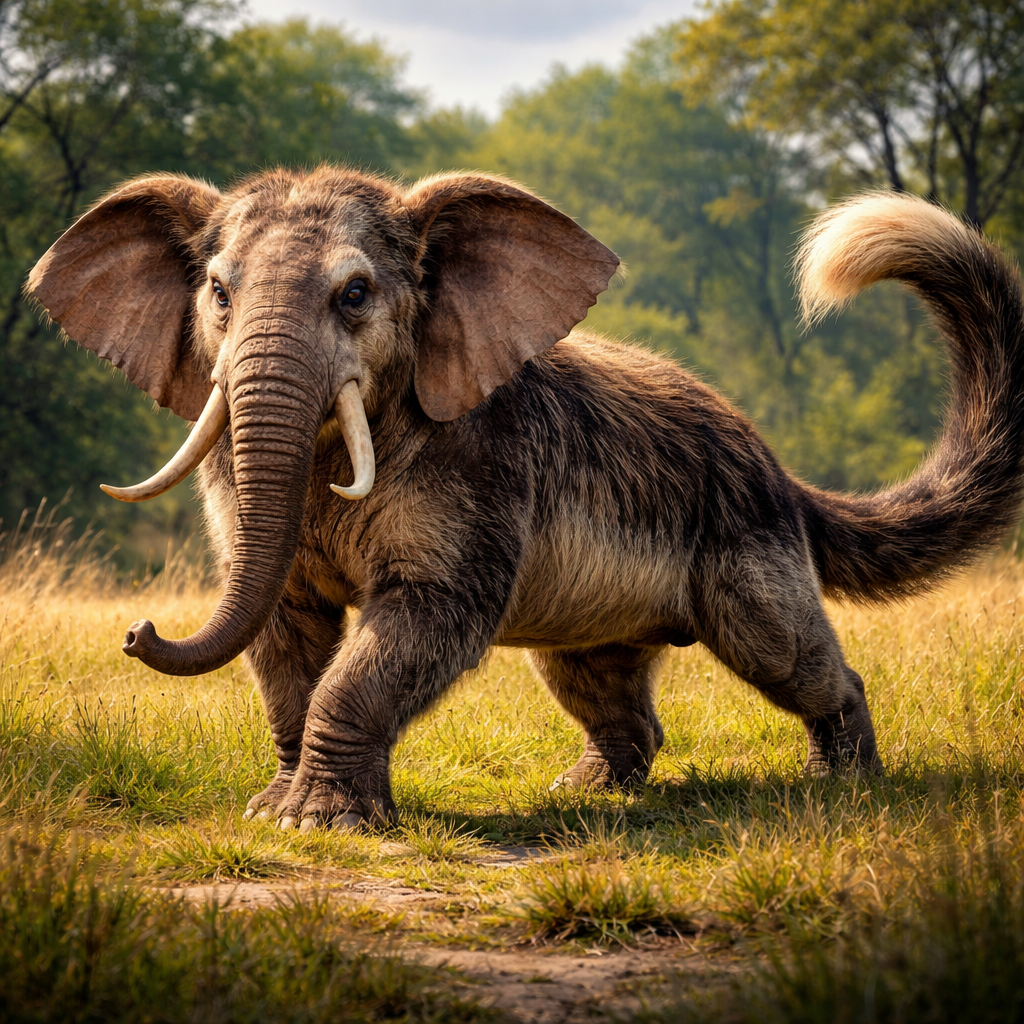 Eleferret, hybrid of Elephant and Ferret