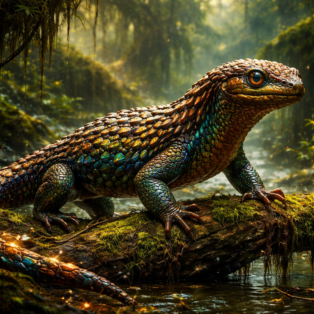 Newgon, hybrid of Newt and Pangolin