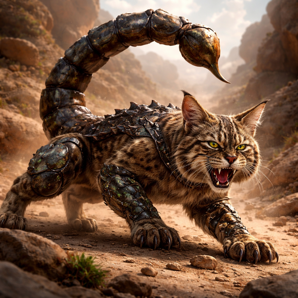 Bobscor, hybrid of Bobcat and Scorpion