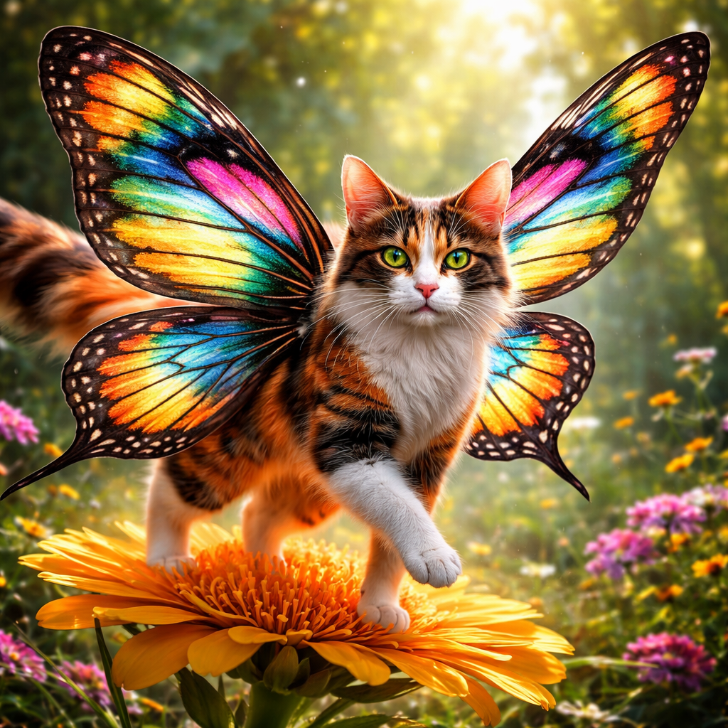 Catfly, hybrid of Cat and Butterfly