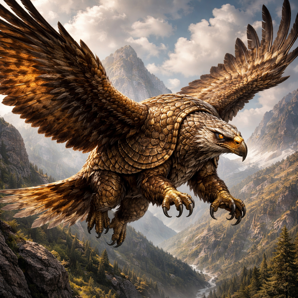 Armeagle, hybrid of Armadillo and Eagle