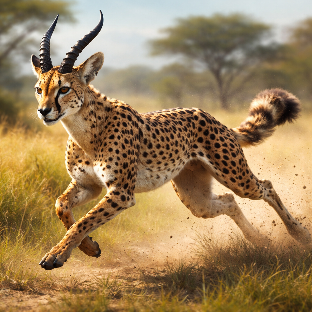 Cheetelope, hybrid of Antelope and Cheetah
