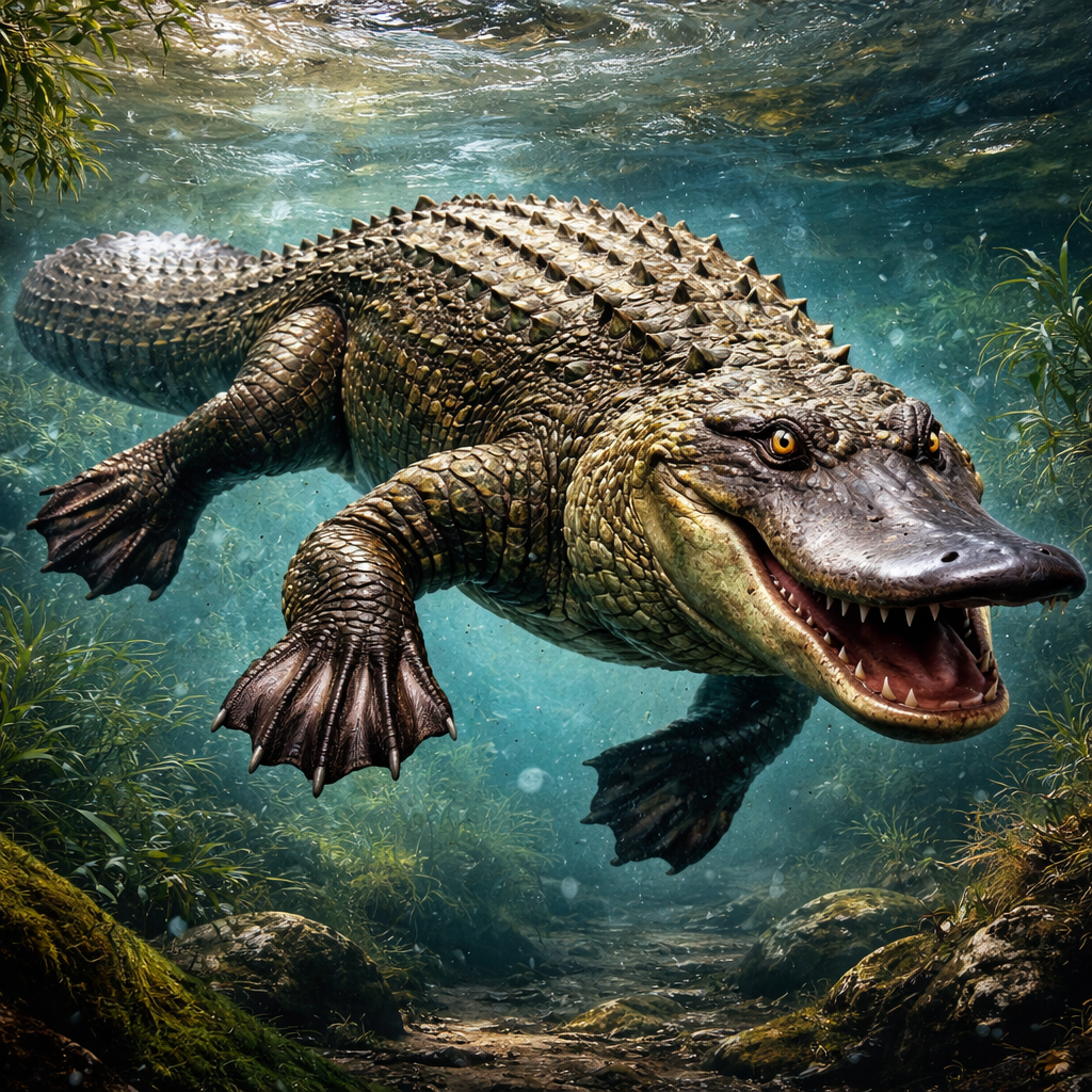 Alliplat, hybrid of Alligator and Platypus