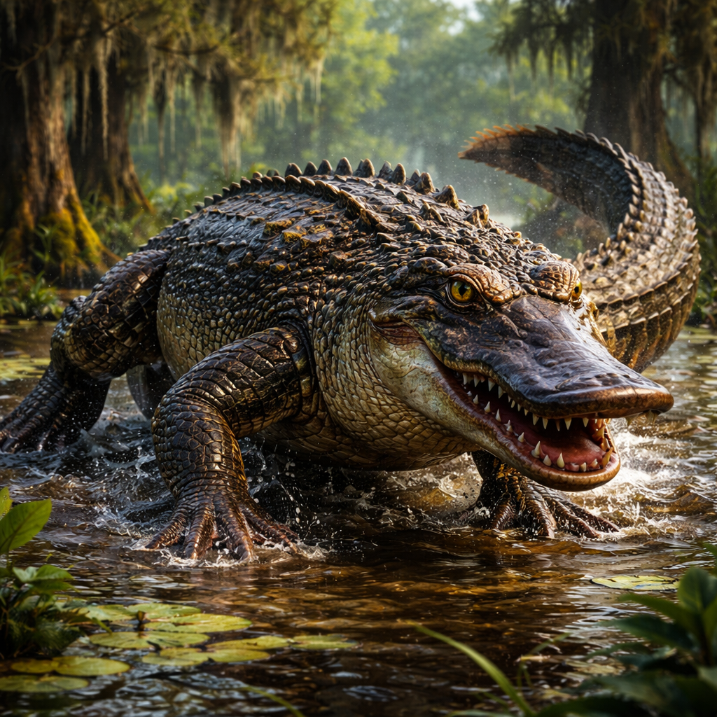 Alliplat, hybrid of Alligator and Platypus