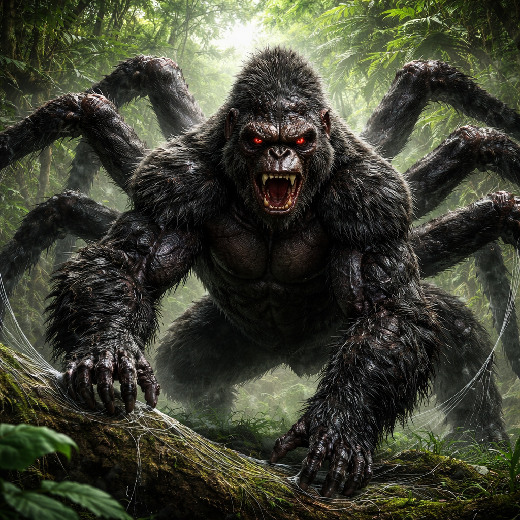 Gorillaspider, hybrid of Spider and Gorilla