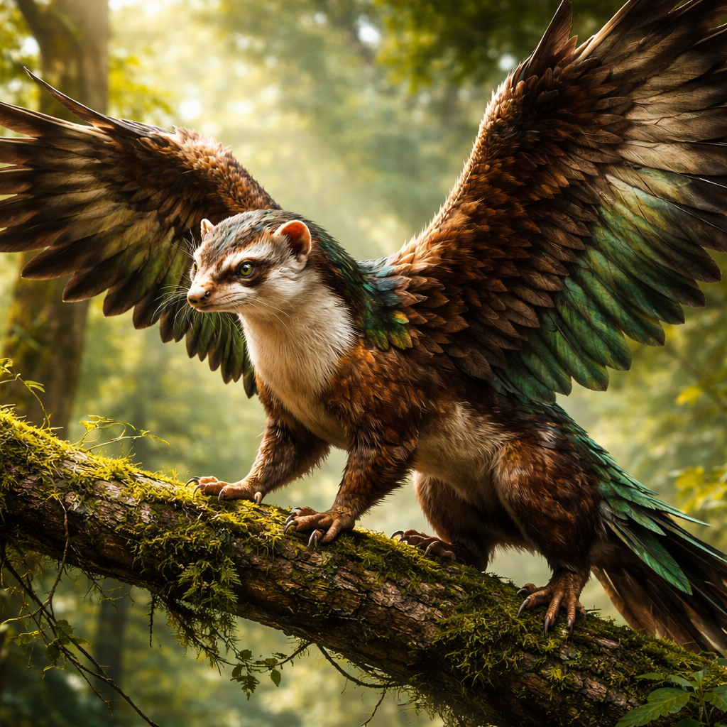 Ferreagle, hybrid of Ferret and Eagle