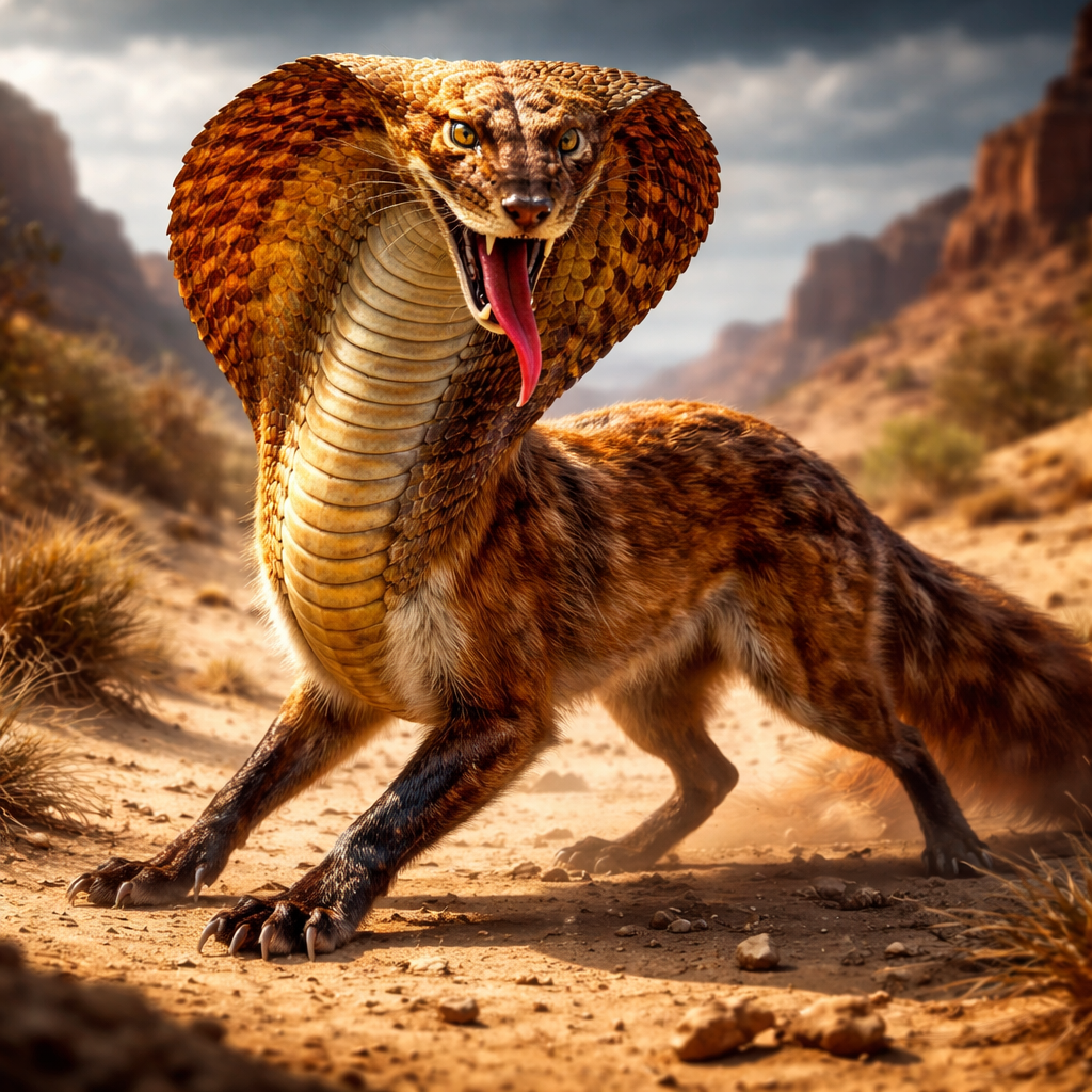 Cobrafox, hybrid of Cobra and Fox