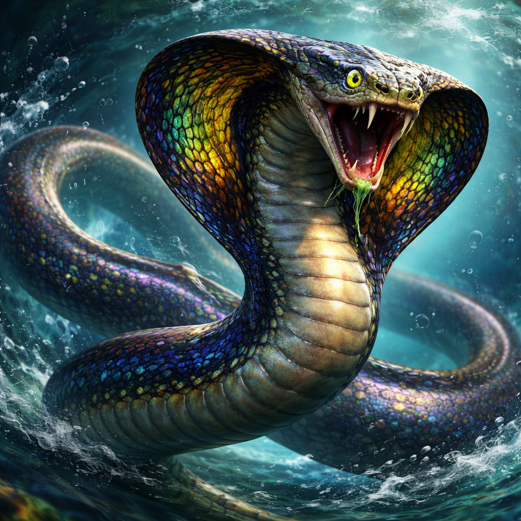 Cobraeel, hybrid of Cobra and Eel