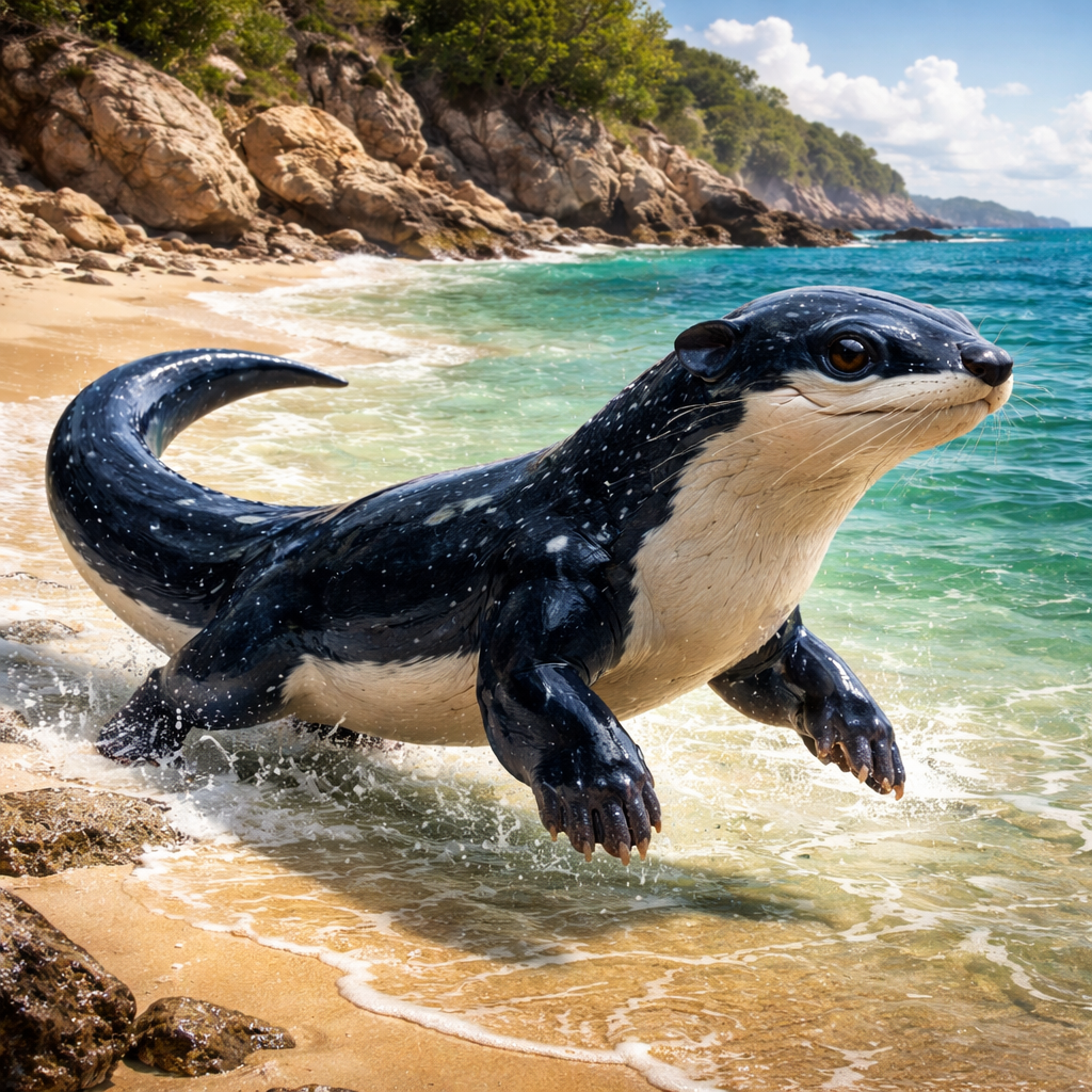 Whizzle, hybrid of Whale and Weasel