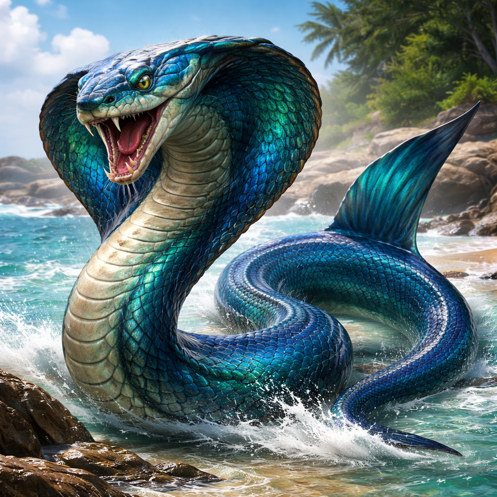 Cobraphin, hybrid of Cobra and Dolphin