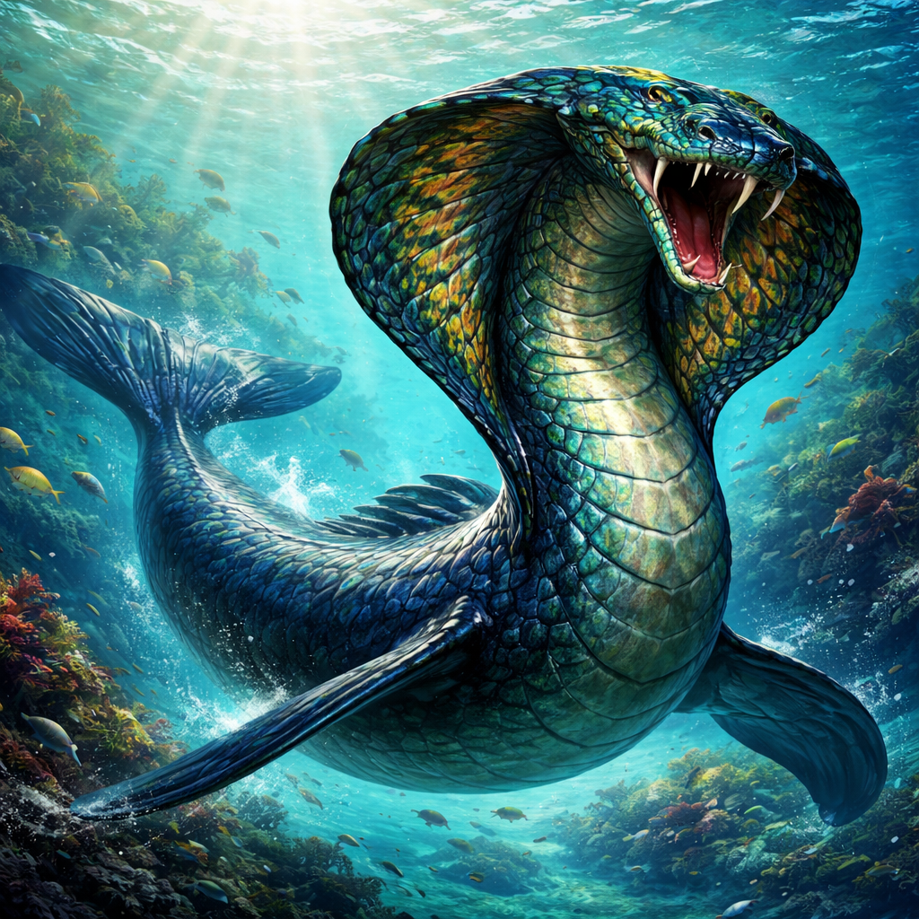 Cobrawhale, hybrid of Cobra and Whale