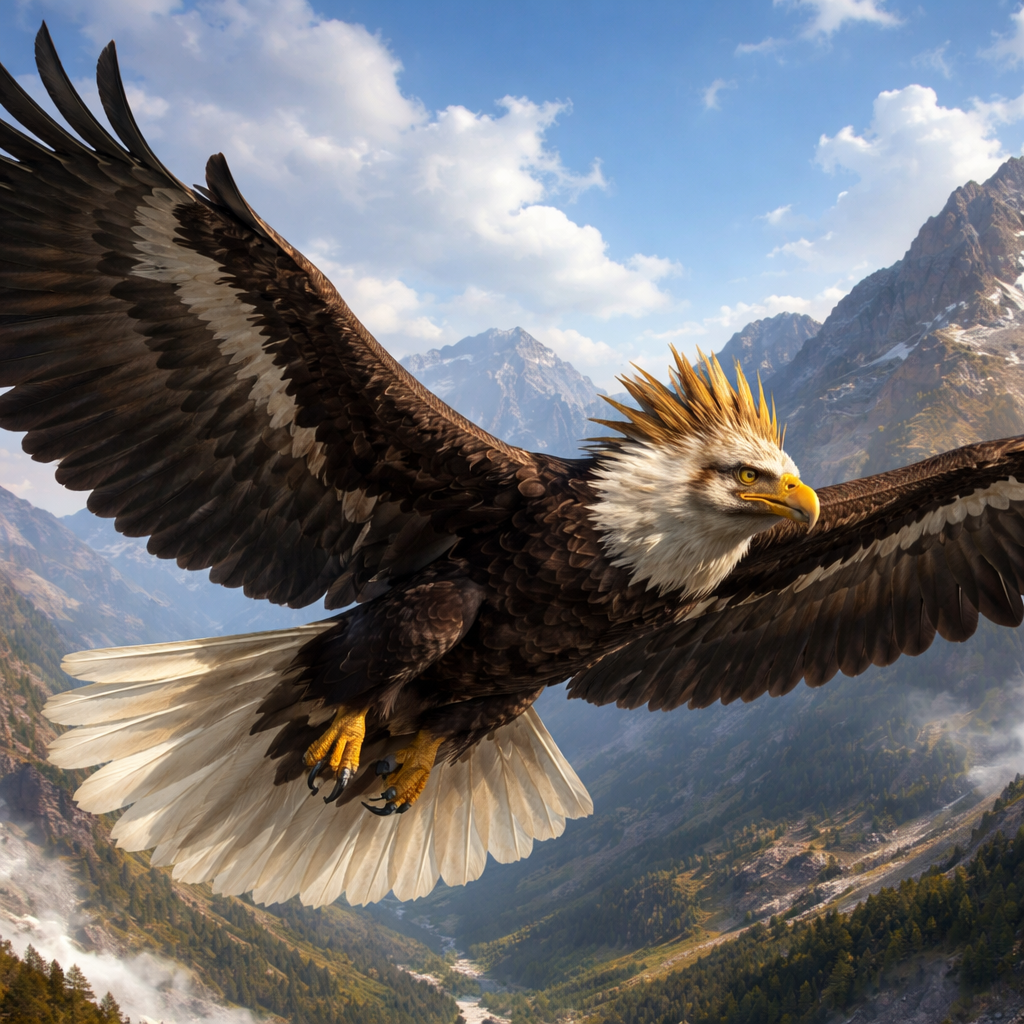 CondorEagle, hybrid of Condor and Bald Eagle