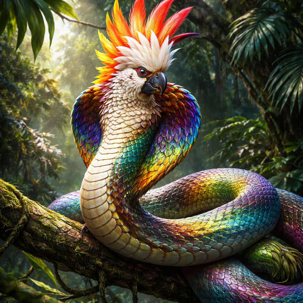Cocobra, hybrid of Cockatoo and Cobra
