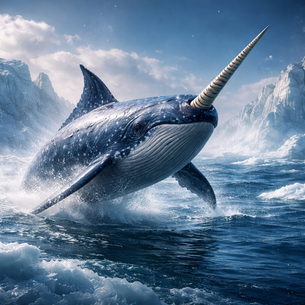 Whalewhal, hybrid of Whale and Narwhal
