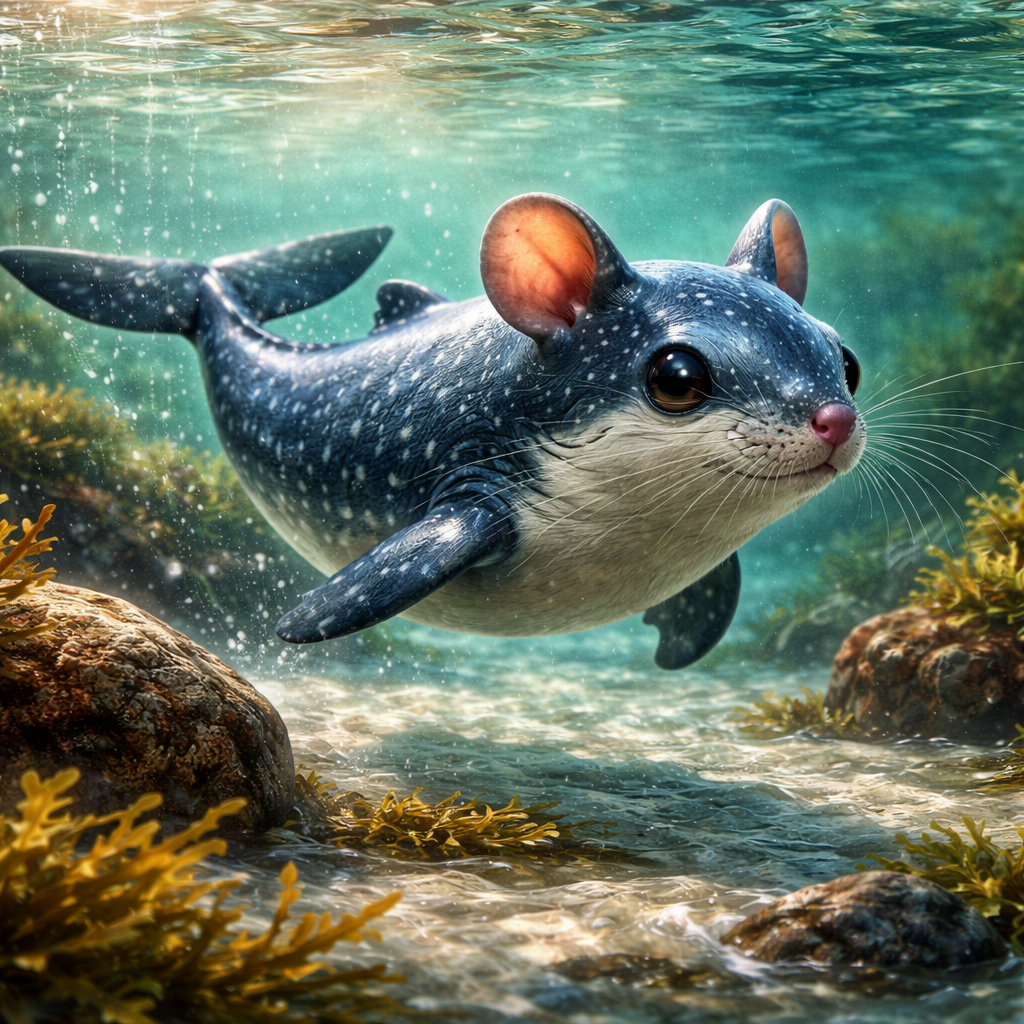 Whalemouse, hybrid of Whale and Mouse