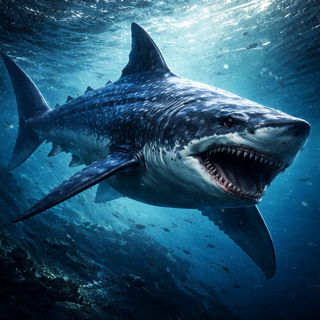 WhaleShark, hybrid of Whale and great white shark