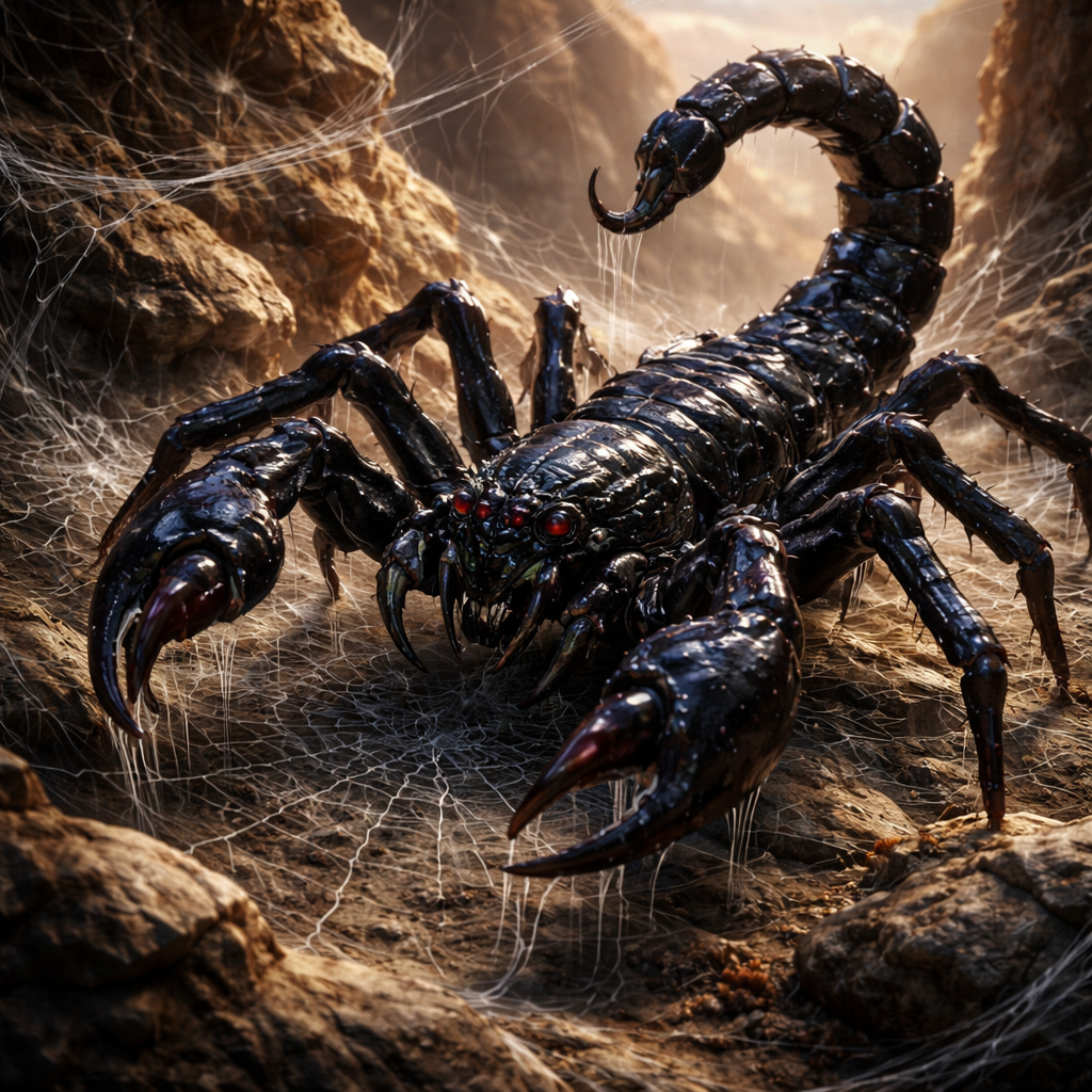 Scorpidus, hybrid of Scorpion and Spider