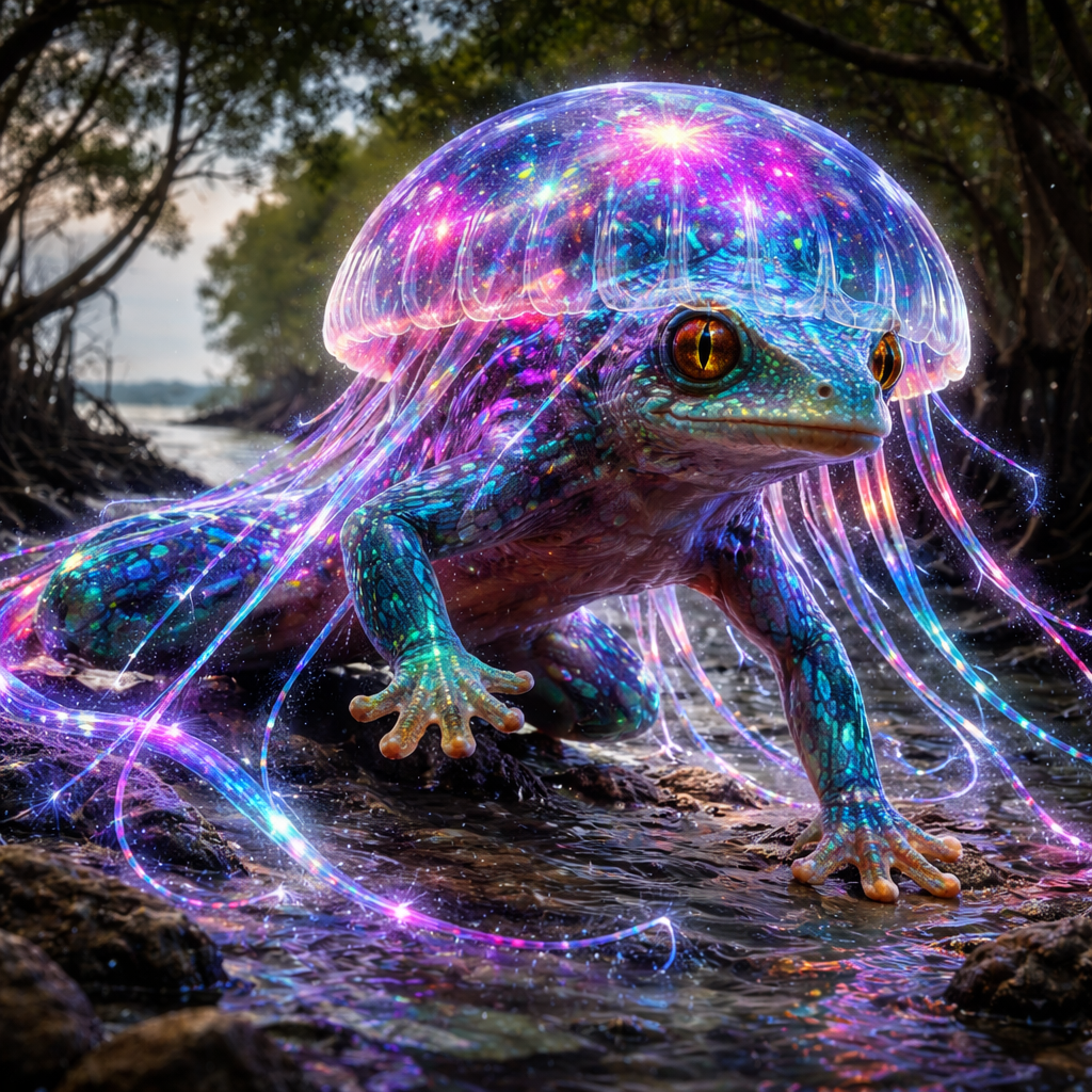 Gellyco, hybrid of Gecko and Jellyfish